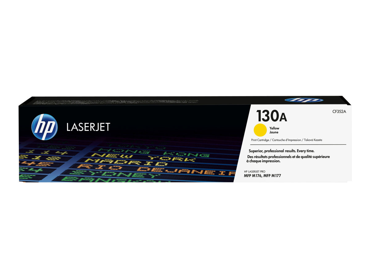Cartucho de Toner HP 130A Amarelo Original CF352A