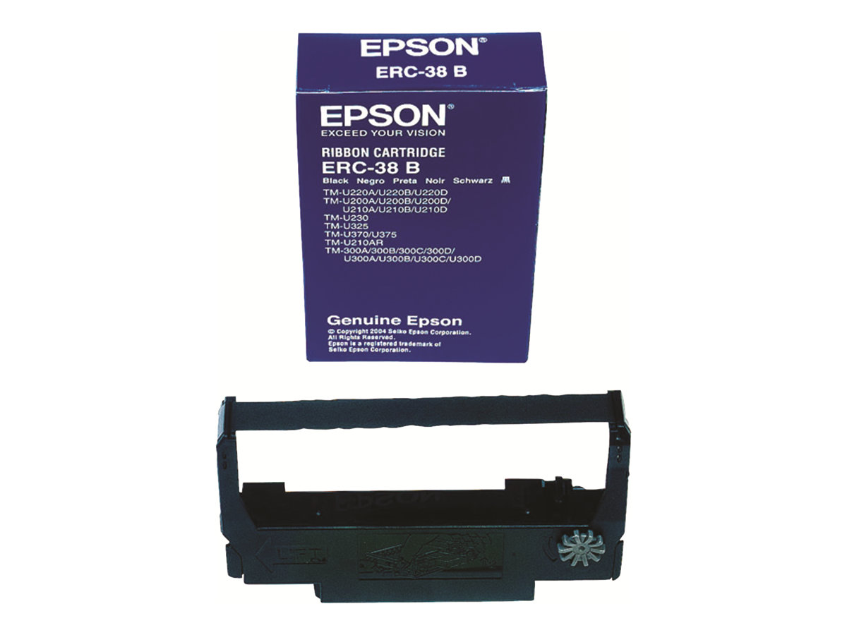 Fita Impressora Epson ERC 38B Preto