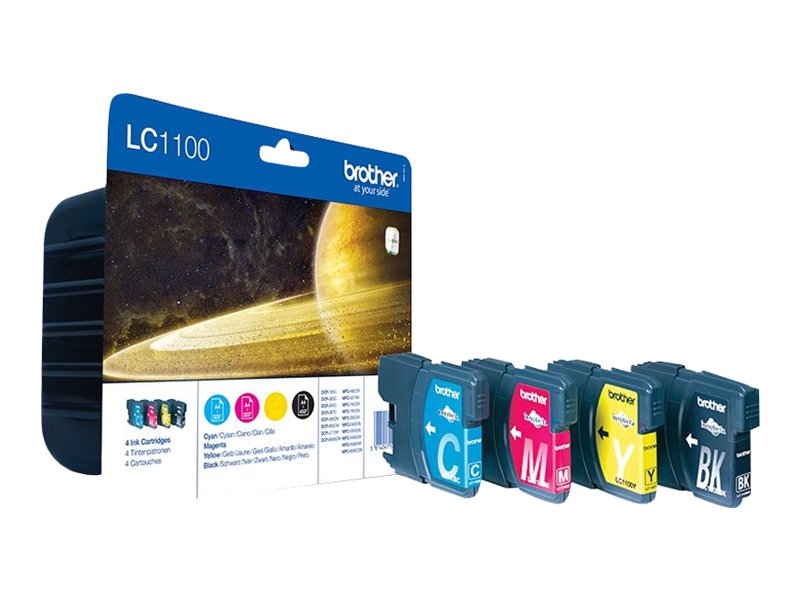 Tinteiros Brother LC1100 Multipack 4 Cores - Imagem 5