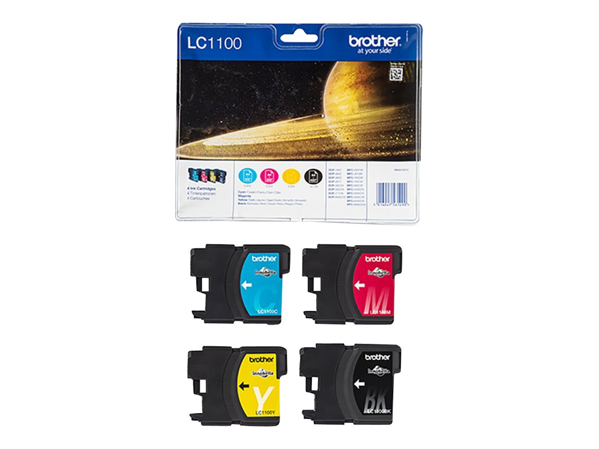 Tinteiros Brother LC1100 Multipack 4 Cores - Imagem 6