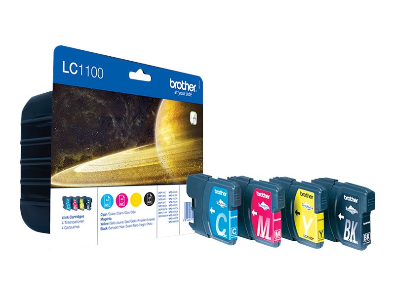 Tinteiros Brother LC1100 Multipack 4 Cores - Imagem 4