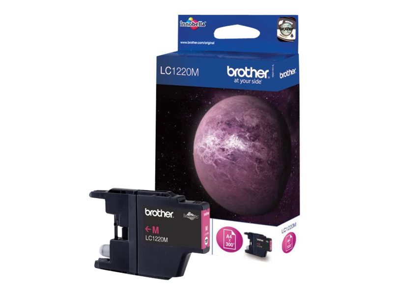 Brother LC1220MBP - Magenta - original - blister - tinteiro - para Brother DCP-J525, DCP-J725, DCP-J925, MFC-J430, MFC-J625, MFC-J825; MyMio MFC-J825 - Imagem 2
