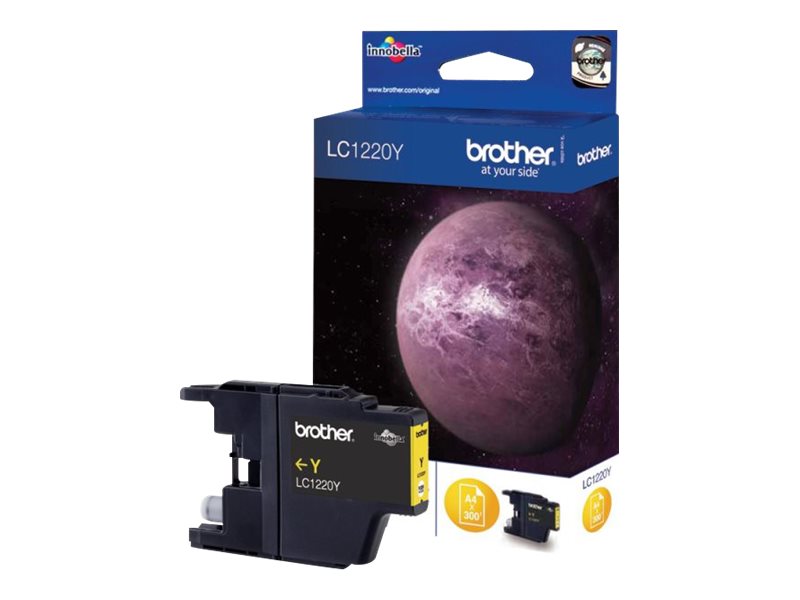 Tinteiro Brother LC1220YBP Amarelo Original - Imagem 2