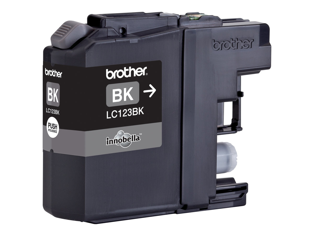 Tinteiro Brother Original LC123BK Alto Rendimento Preto - Imagem 3