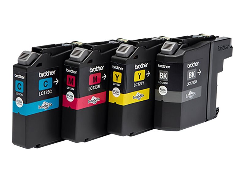 Tinteiro Brother LC123 Pack 4 Cores Original - Imagem 4