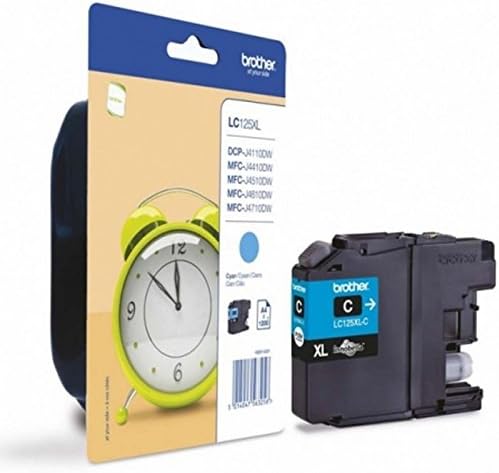 Tinteiro Brother LC125XLC Ciano Alta Capacidade Original - Imagem 2