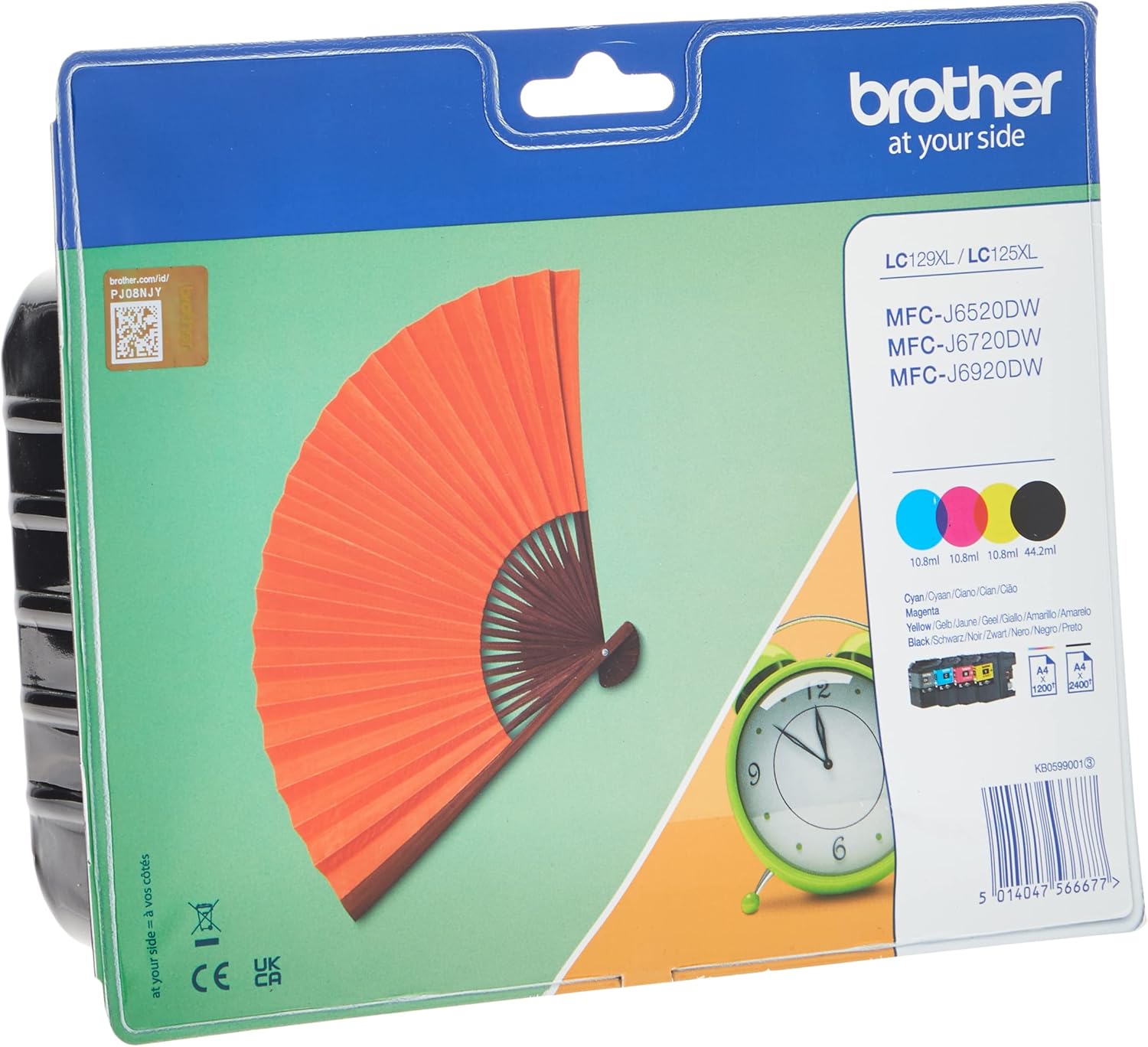 Tinteiro Brother LC129XL Pack 4 Cores Original