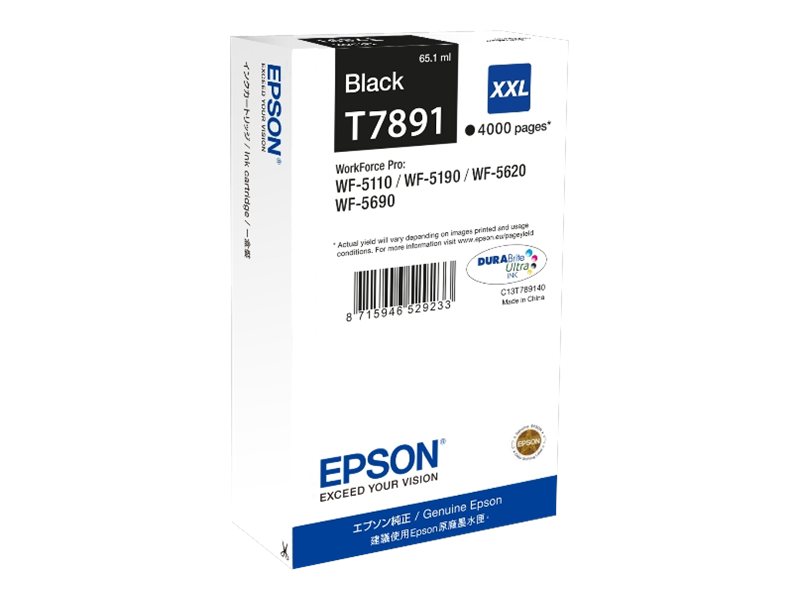 Tinteiro Epson T7891 Preto XXL Original - Imagem 3