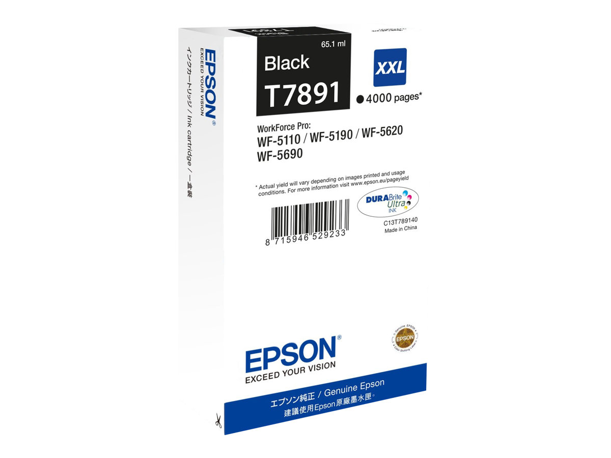 Tinteiro Epson T7891 Preto XXL Original - Imagem 1