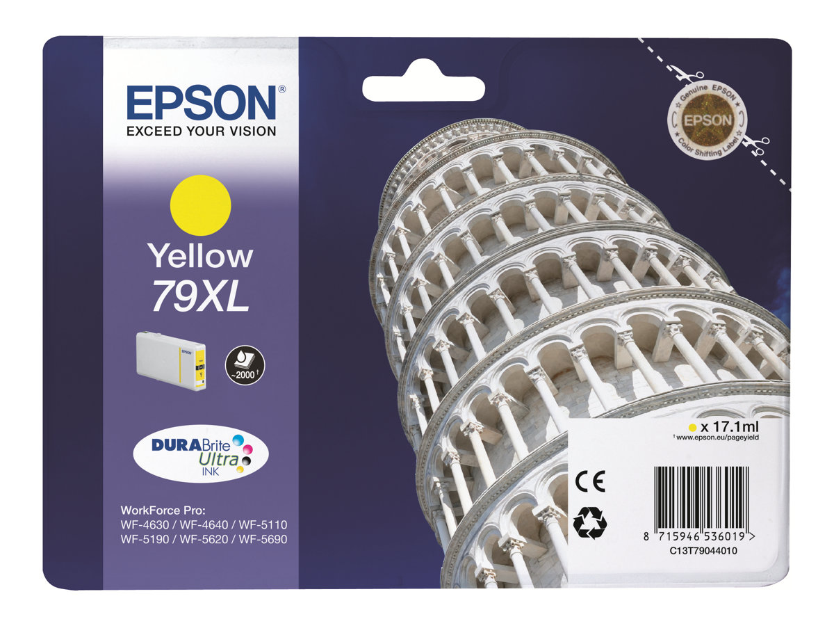 Tinteiro Epson 79XL Amarelo XL Original 17.1ml - Imagem 3