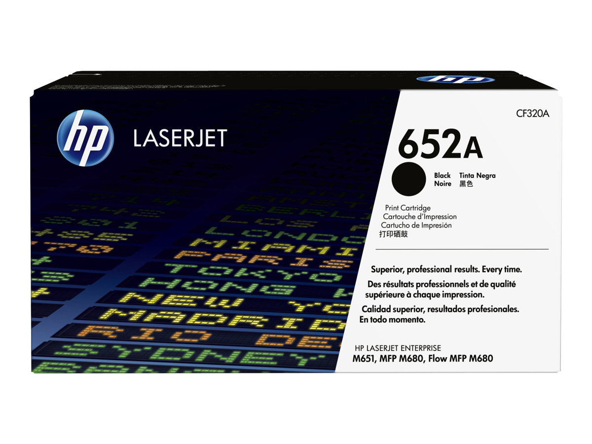 Cartucho de Toner HP 652A Original Preto - Imagem 1