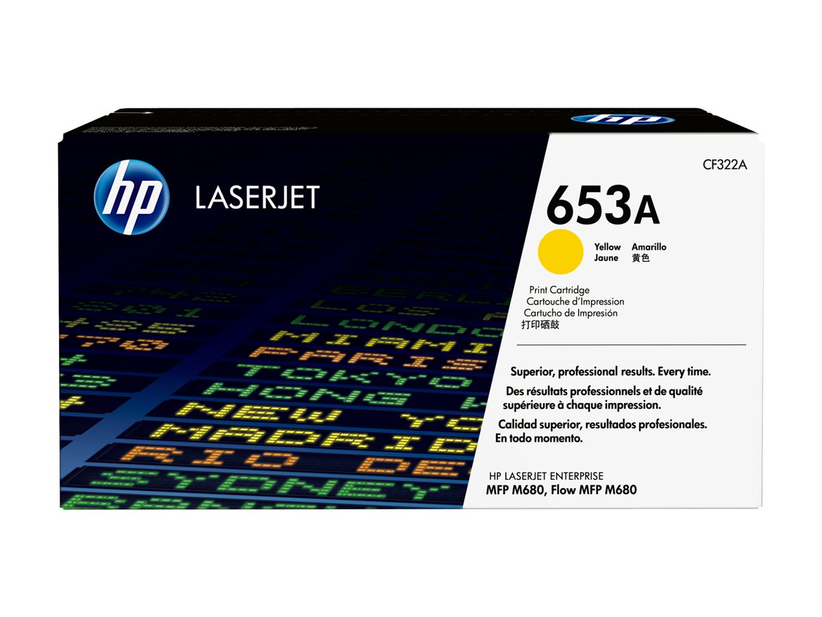 Toner HP 653A Amarelo Original - Imagem 2