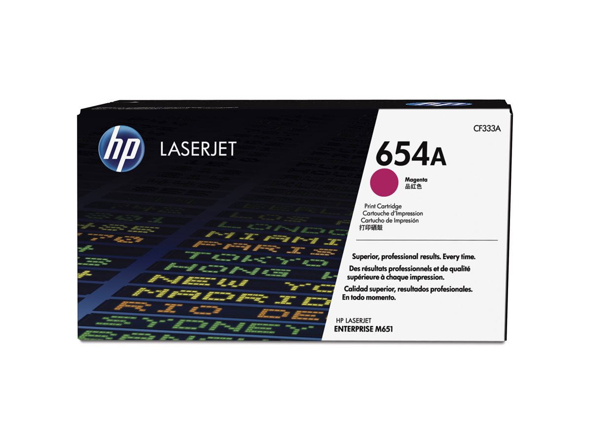 Toner HP 654A Original Magenta - Imagem 2