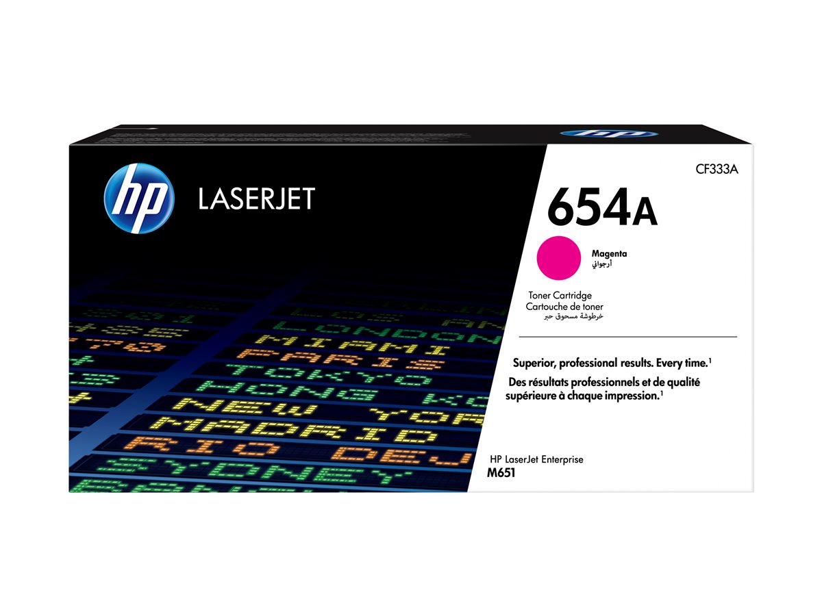 Toner HP 654A Original Magenta - Imagem 1