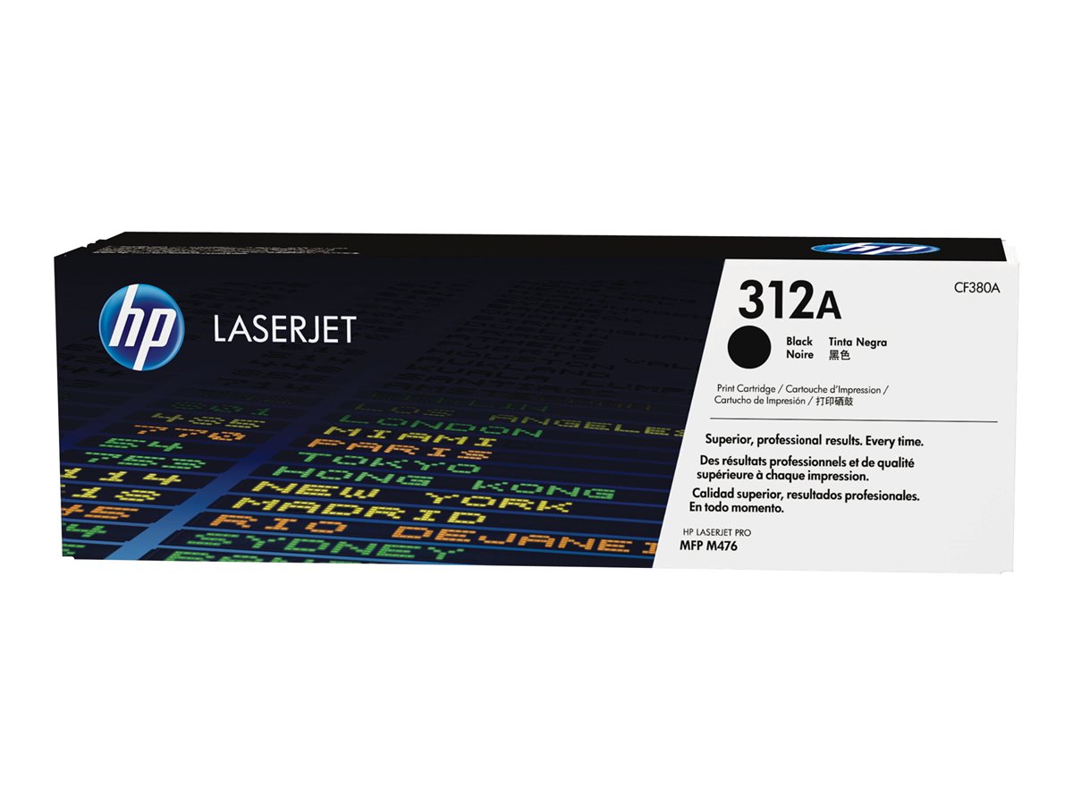 Cartucho de Toner HP 312A Preto Original - Imagem 1
