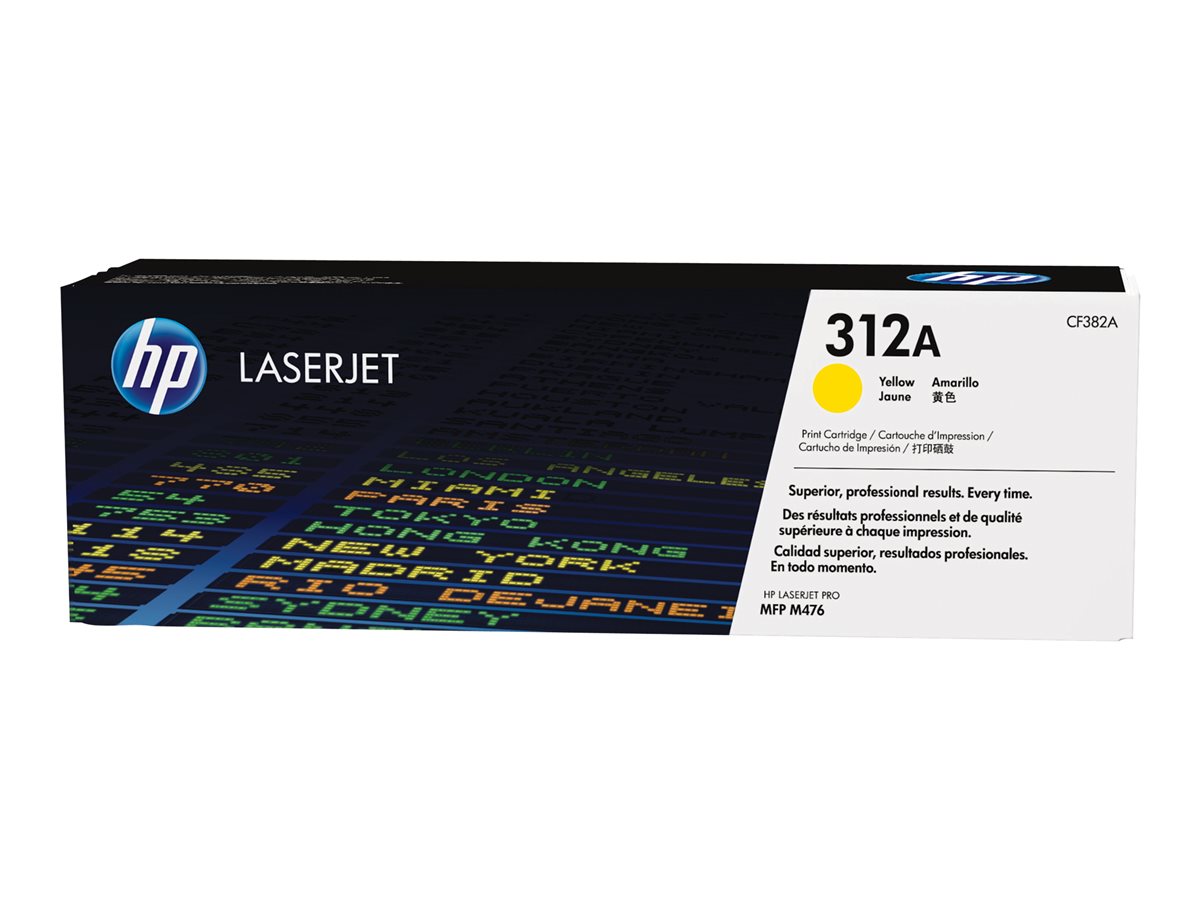 Toner HP 312A Amarelo Original - Imagem 1