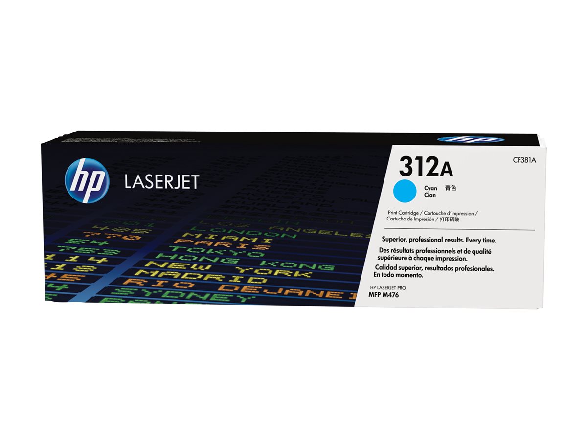 Cartucho de Toner HP 312A LaserJet Ciano Original - Imagem 2