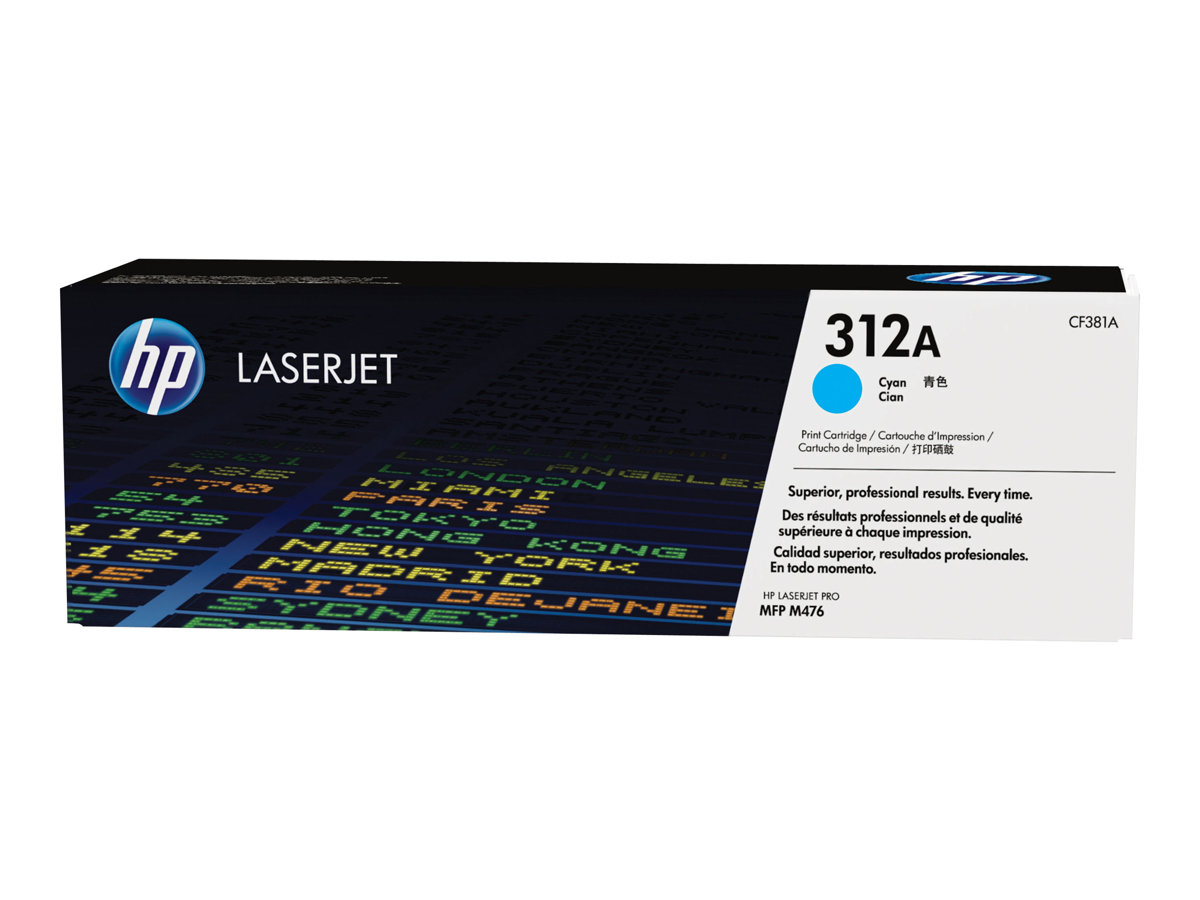 Cartucho de Toner HP 312A LaserJet Ciano Original