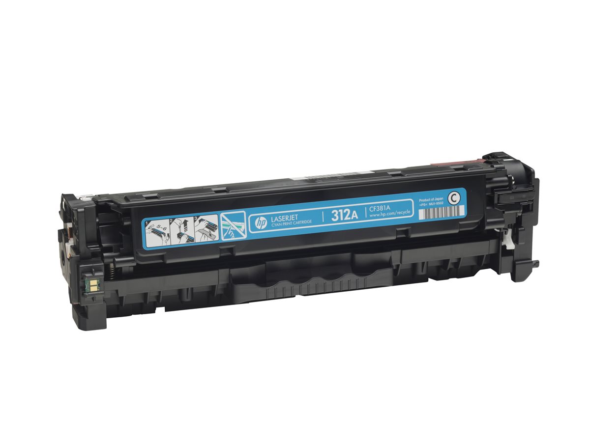 Cartucho de Toner HP 312A LaserJet Ciano Original - Imagem 4