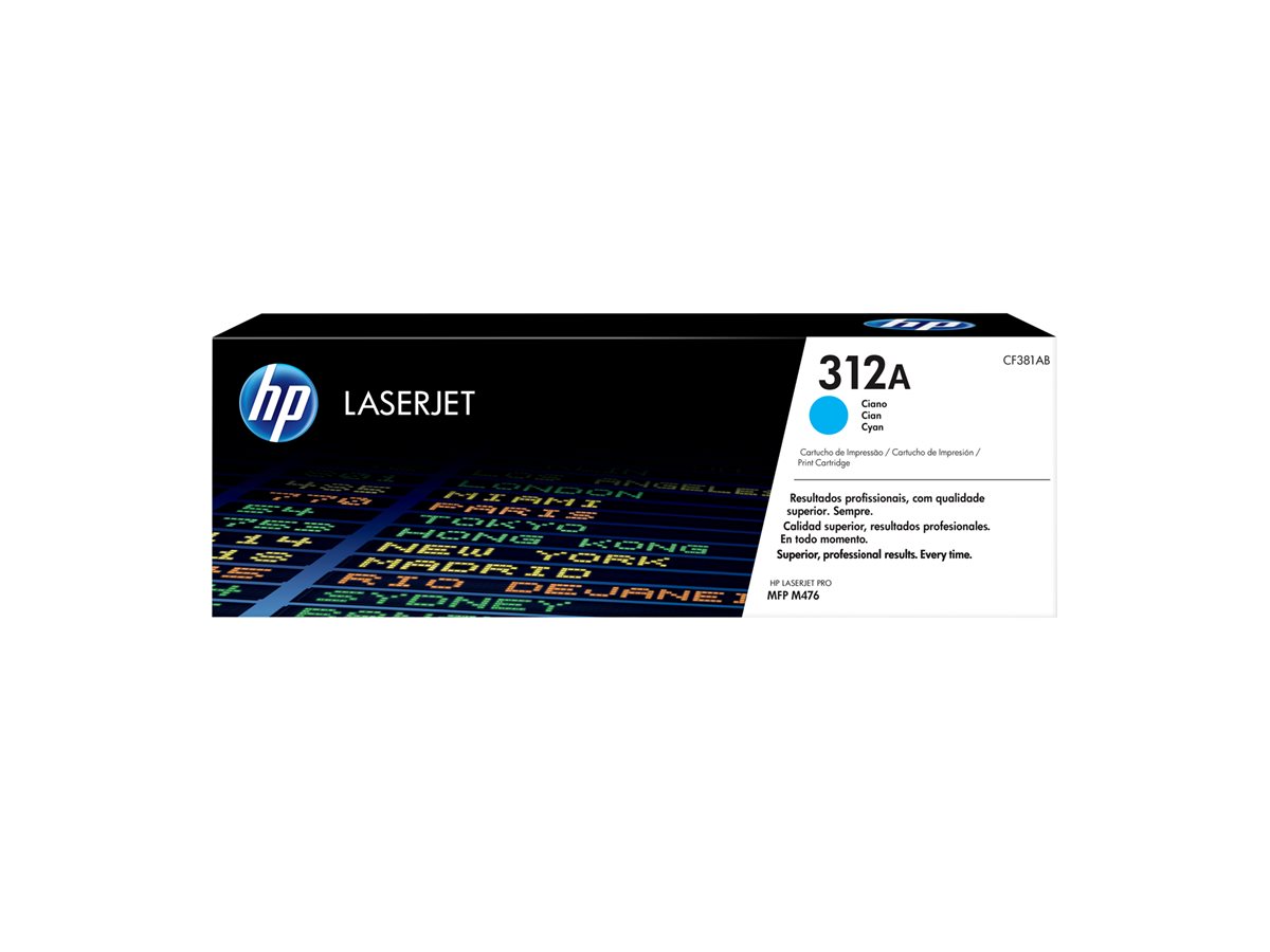 Cartucho de Toner HP 312A LaserJet Ciano Original - Imagem 3