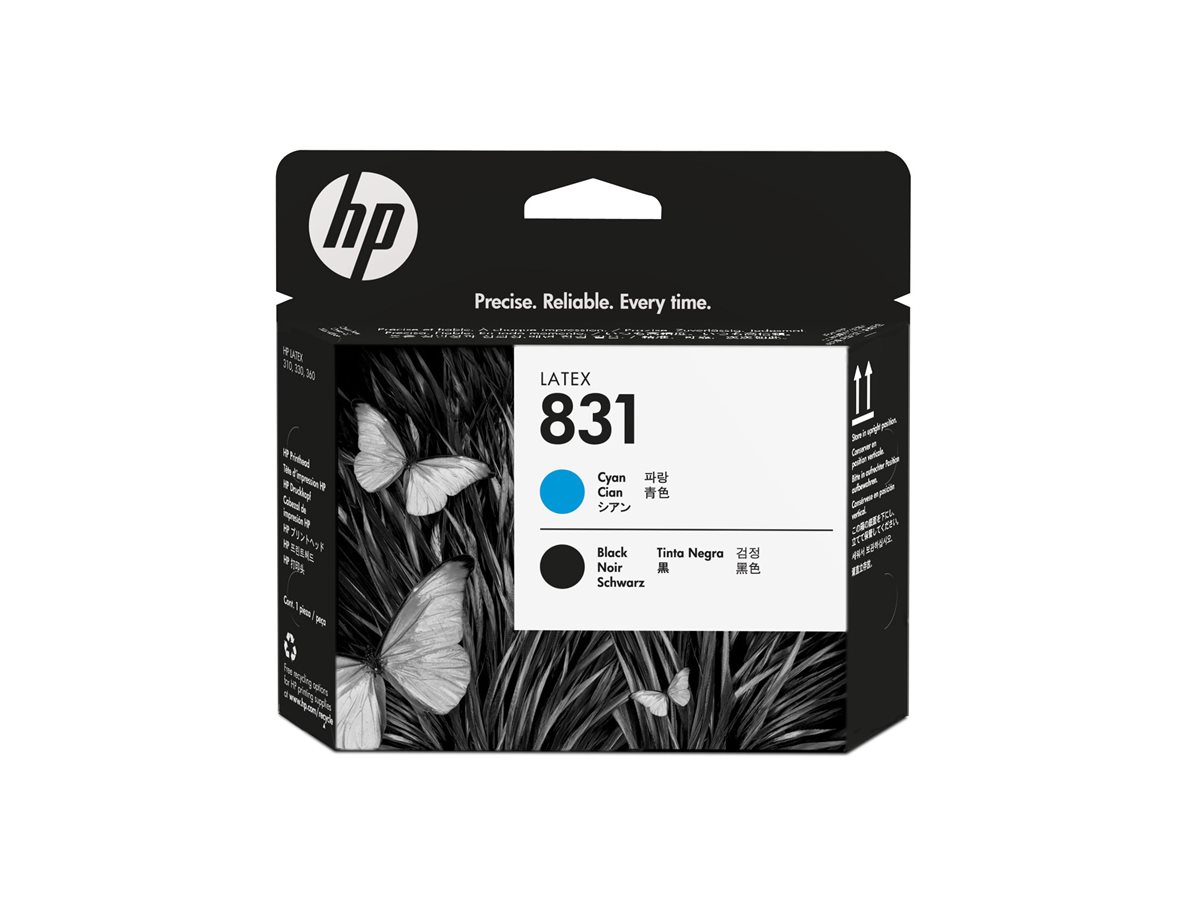 Cabeçote de Impressão HP 831 Preto e Cyan - Imagem 2