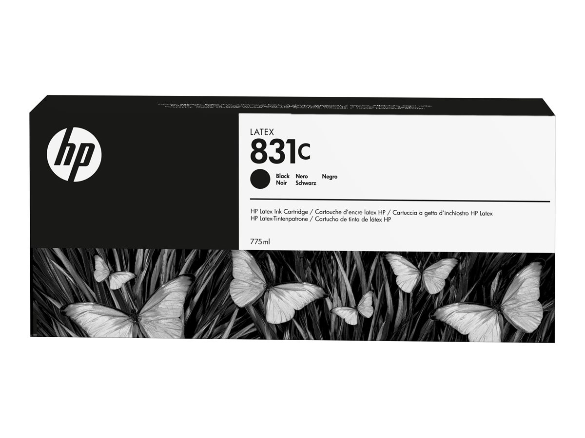 Tinteiro HP 831C 775 ml Preto Original - Imagem 1