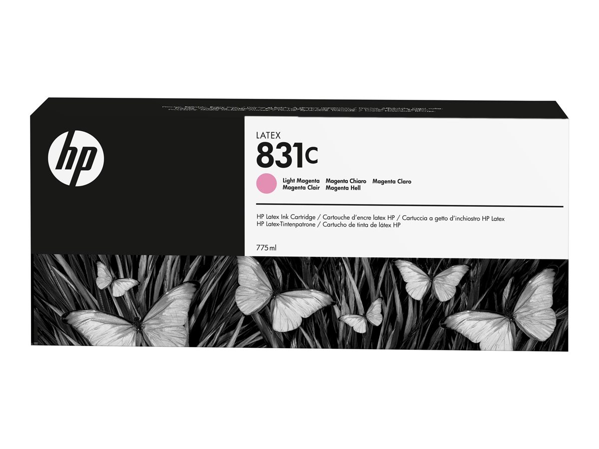 Tinteiro HP 831C 775ml Magenta Claro Original - Imagem 1