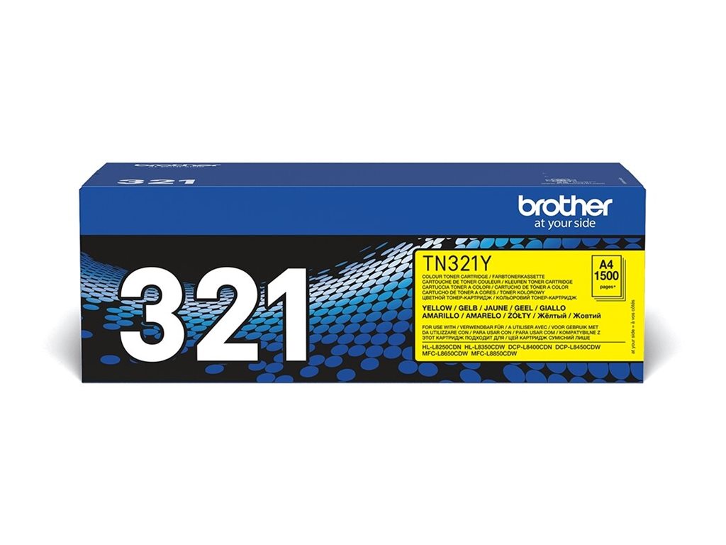 Cartucho de Toner Brother TN321Y Amarelo Original
