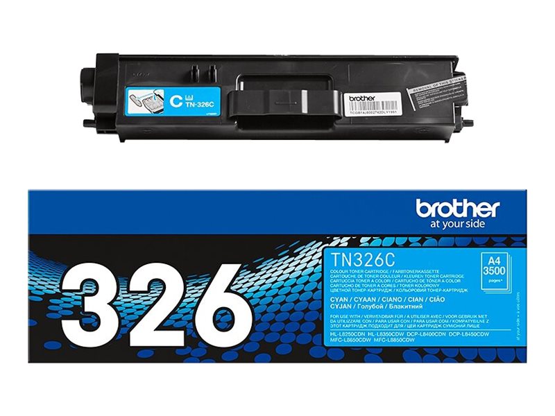Toner Brother TN326C Azul Cyan Original - Imagem 4