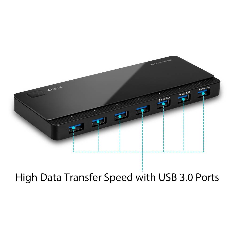 Hub USB TP-Link UH700 7 Portas USB 3.0 - Imagem 2