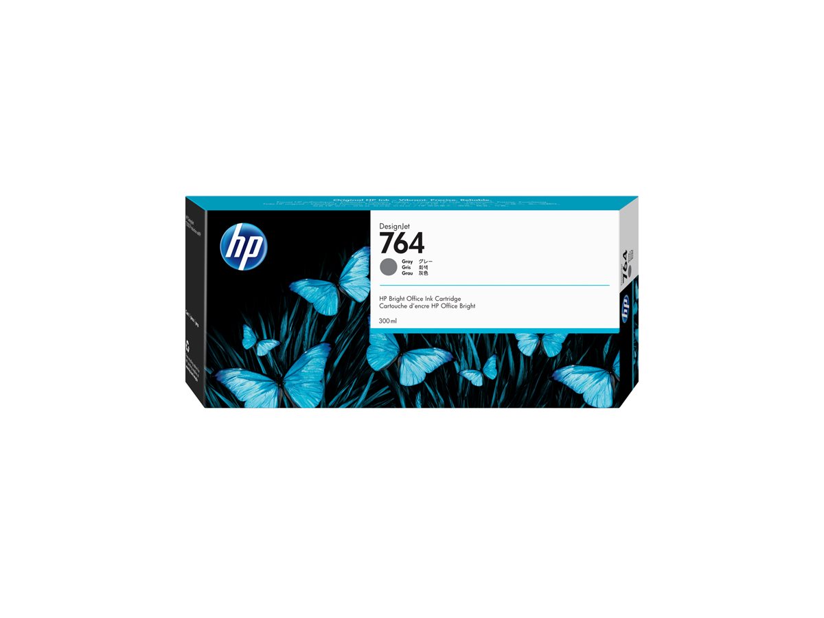 Tinteiro HP 764 300 ml Cinza Original - Imagem 2