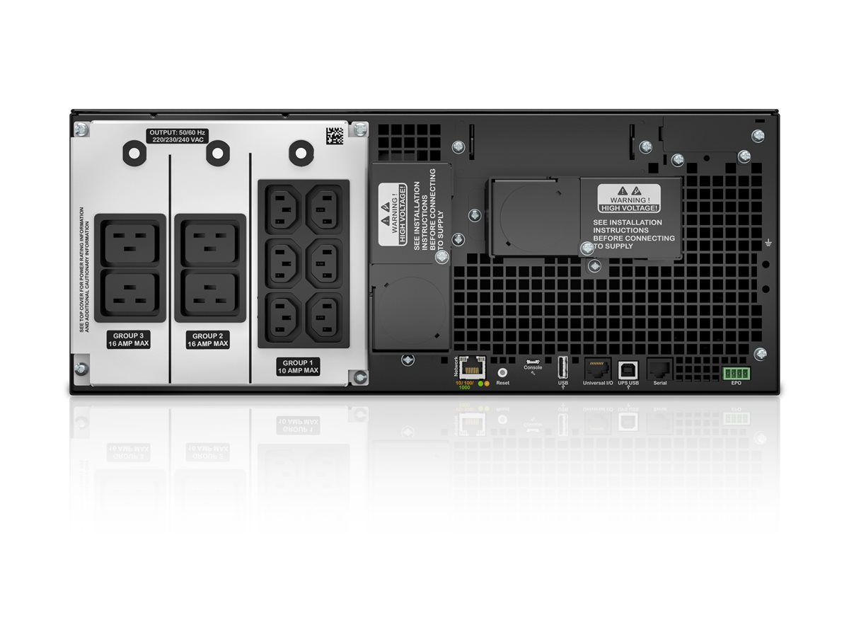 No-break APC Smart-UPS SRT 6000VA 6000W Montagem em Rack 4U Ethernet USB 13 Tomadas Preto - Imagem 8
