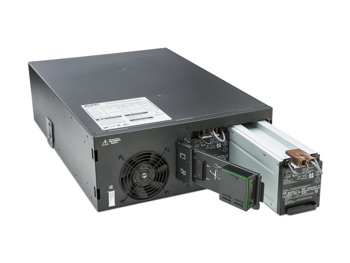 No-break APC Smart-UPS SRT 6000VA 6000W Montagem em Rack 4U Ethernet USB 13 Tomadas Preto - Imagem 2