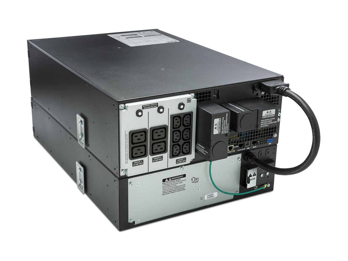 No-break APC Smart-UPS SRT 6000VA 6000W Montagem em Rack 4U Ethernet USB 13 Tomadas Preto - Imagem 3