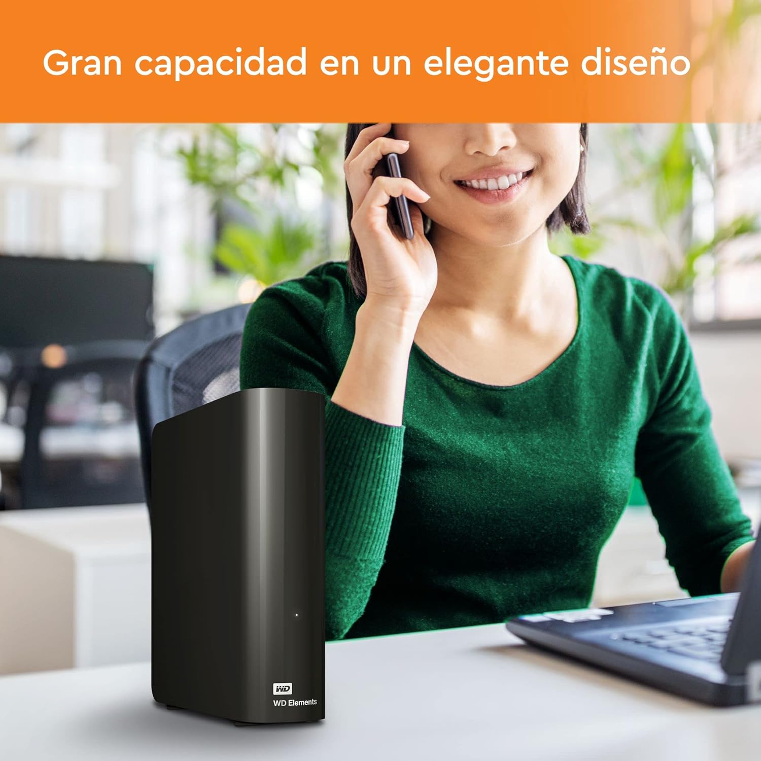 Disco Rígido Externo WD Elements Desktop 4 TB USB 3.0 - Imagem 2