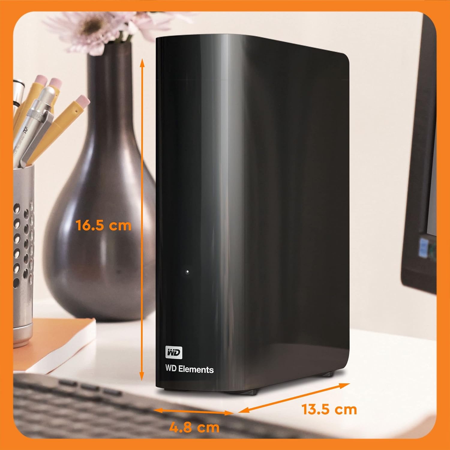 Disco Rígido Externo WD Elements Desktop 4 TB USB 3.0 - Imagem 3