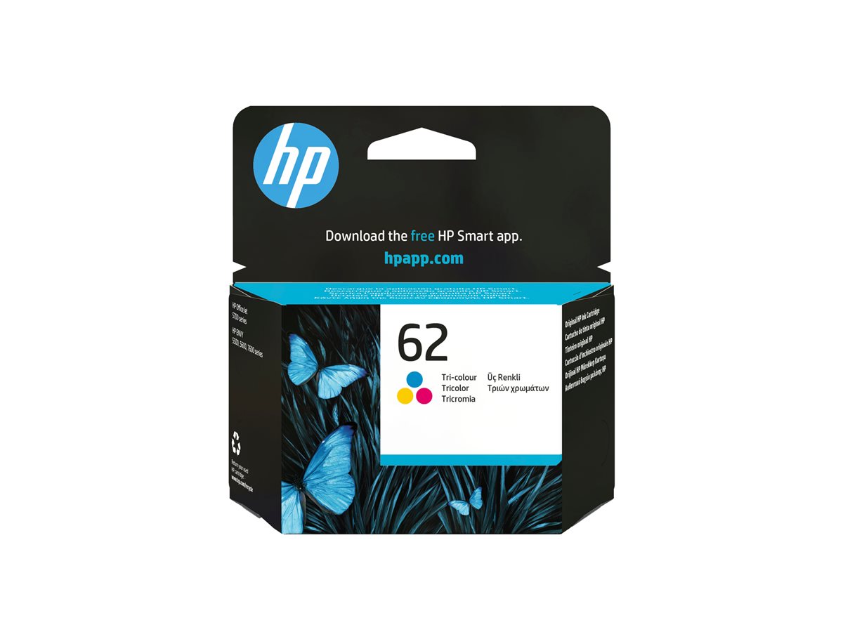 Tinteiro HP 62 Tricolor Original - Imagem 2