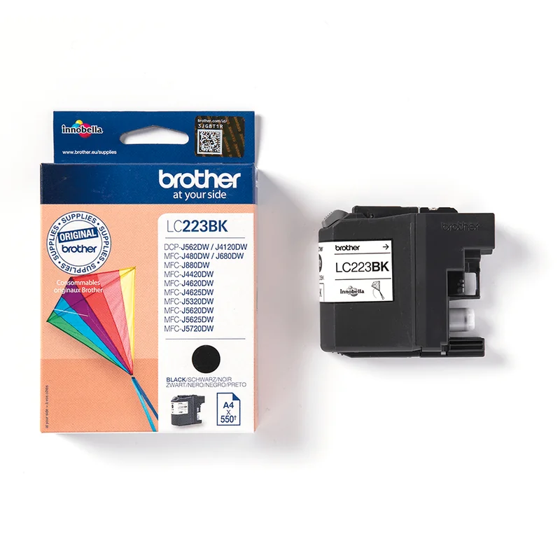 Tinteiro Brother LC-223 Preto Capacidade Standard 550 Páginas 1 Unidade - Imagem 3