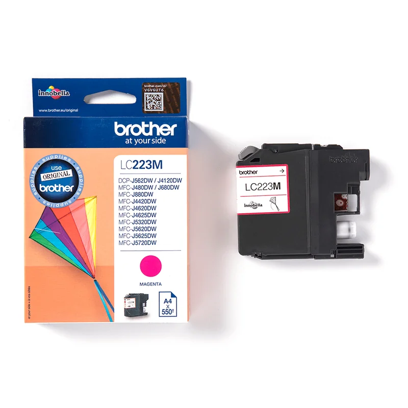 Tinteiro Brother LC223M Magenta Capacidade 550 Páginas - Imagem 3