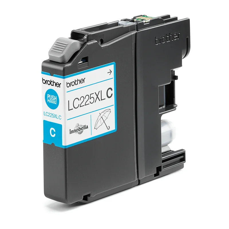 Tinteiro Brother LC-225XL Ciano Alta Capacidade 1200 Páginas - Imagem 2