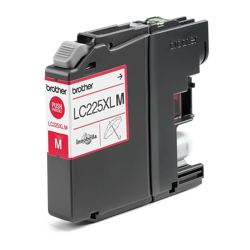 Tinteiro Brother LC-225XL Magenta Alta Capacidade 1200 Páginas - Imagem 2