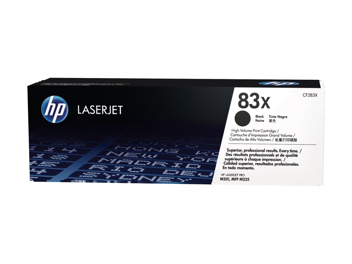 Cartucho Toner HP 83X Preto Alto Rendimento Original - Imagem 2