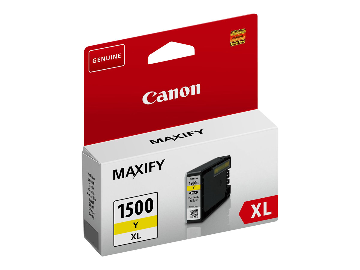 Tinteiro Canon PGI1500XL Amarelo Alto Rendimento - Imagem 2