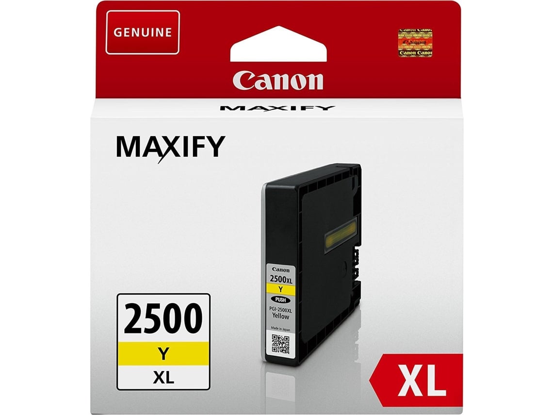 Tinteiro Canon PGI-2500XL Amarelo XL