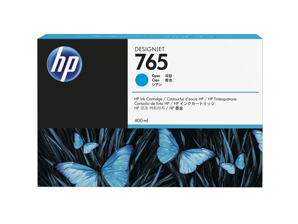 Tinteiro HP 765 Ciano 400ml Original - Imagem 4