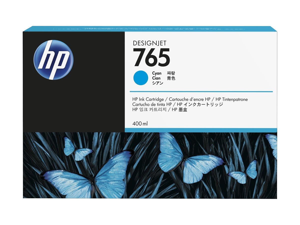 Tinteiro HP 765 Ciano 400ml Original - Imagem 3
