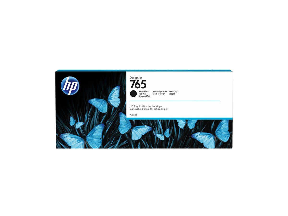Tinteiro HP 765 Original Preto Opaco 775 ml - Imagem 3
