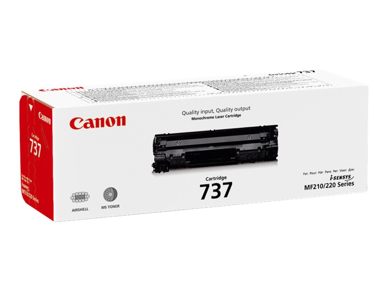 Cartucho de Toner Canon 737 Preto Original - Imagem 2