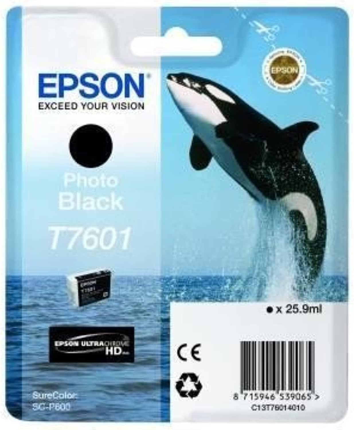 Tinteiro Epson T7601 Preto Foto 26 ml - Imagem 4