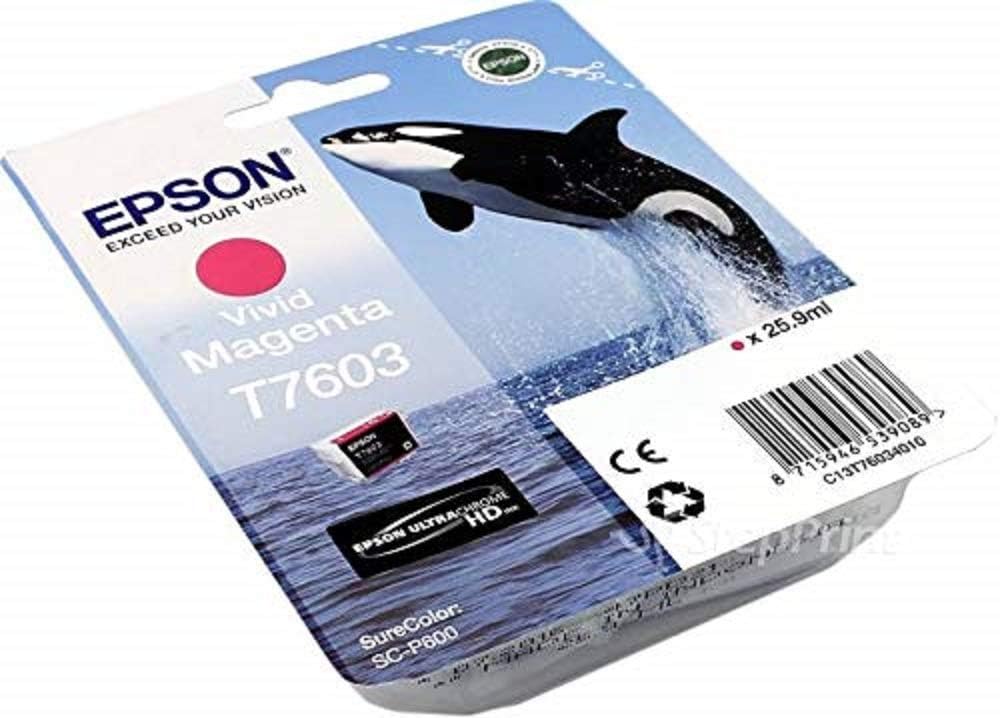 Tinteiro Epson SureColor P600 Magenta Vivo 26ml - Imagem 5
